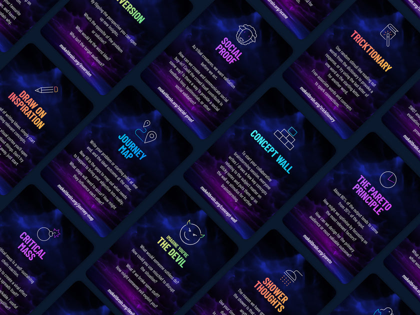 Creative Thinking Cards Deck