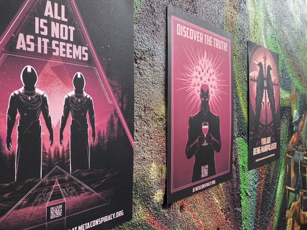 Meta-Conspiracy Posters