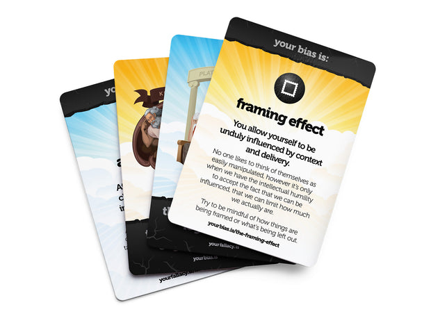 Stocking Stuffer: 3 x Critical Thinking Cards