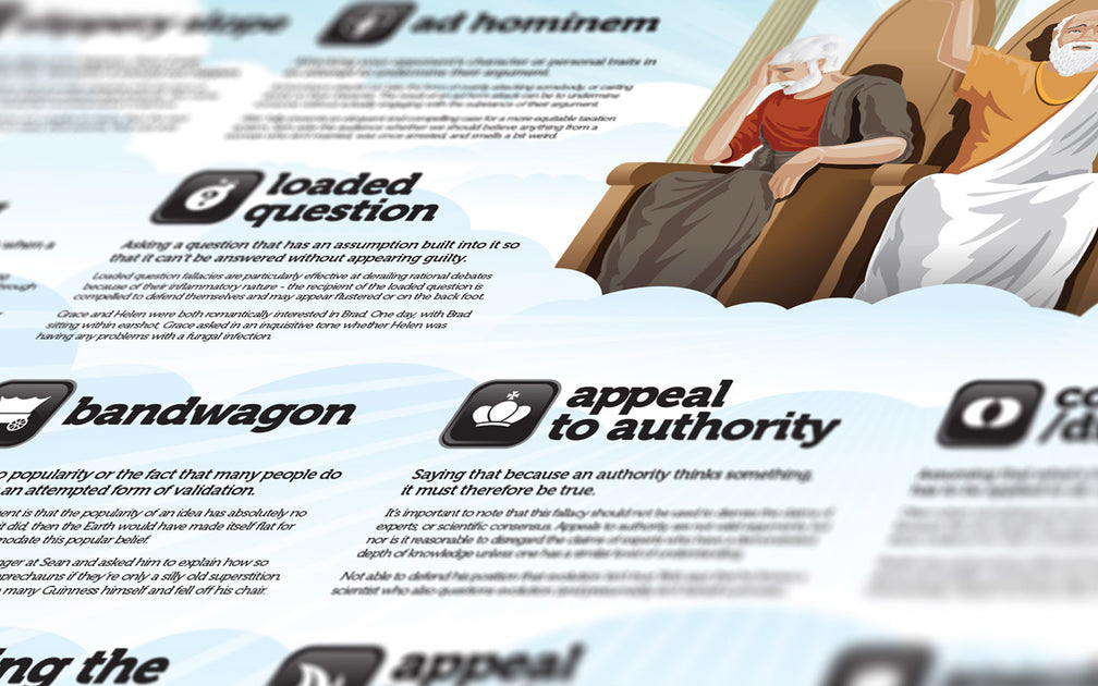 Logical Fallacies Wall Posters – thethinkingshop
